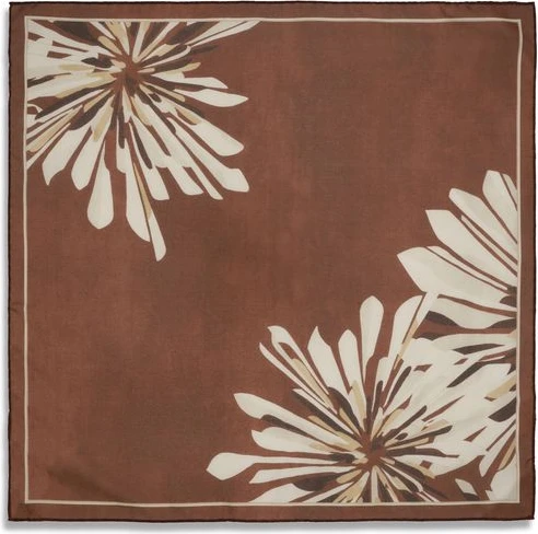 Платок Brunello Cucinelli Bloom Print
