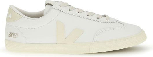 Low Top Sneakers White Calf Leather Bos Taurus Veja