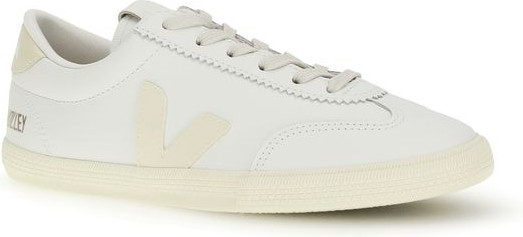Low Top Sneakers White Calf Leather Bos Taurus Veja