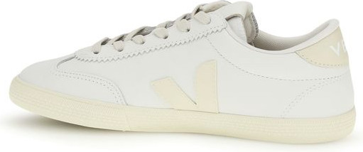 Low Top Sneakers White Calf Leather Bos Taurus Veja