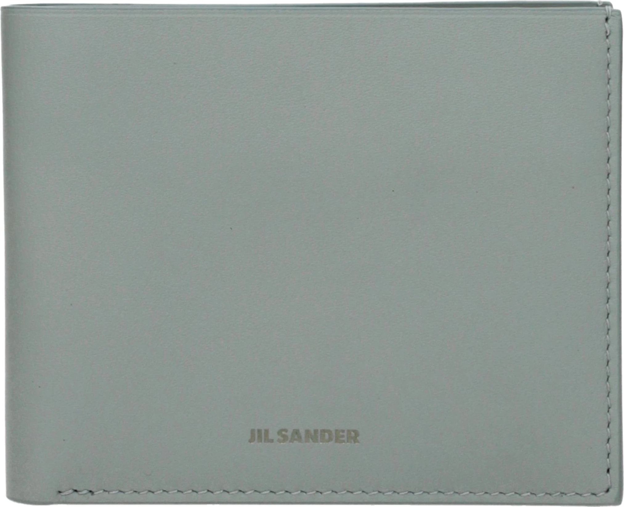 Кошелек Jil Sander Зеленая кожа