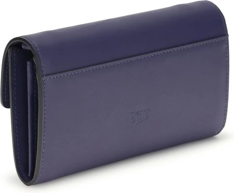 Кошелек Pinko Blue Calf Leather Bos Taurus