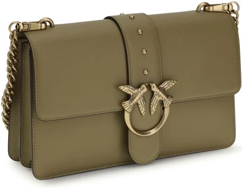 Сумка через плечо Pinko Bicolor Calf Leather Bos Taurus