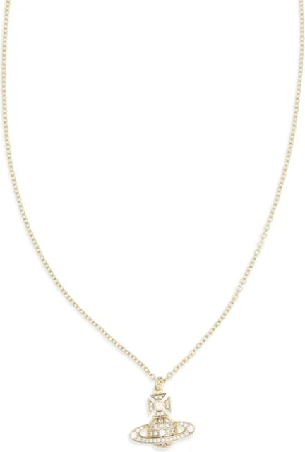 Золотое ожерелье Vivienne Westwood Carmela Bas Relief