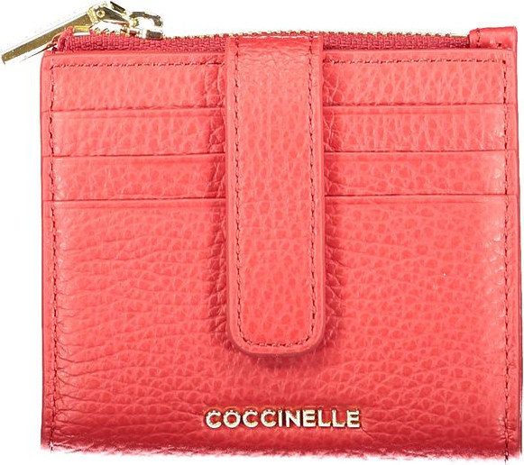 Кошелек Coccinelle Женский Кошелек из Кожи Rosso