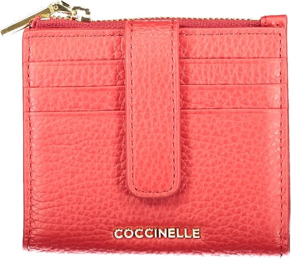 Кошелек Coccinelle Женский Кошелек из Кожи Rosso