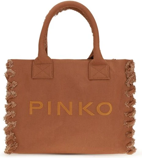 Хлопковая сумка на плечо Pinko
