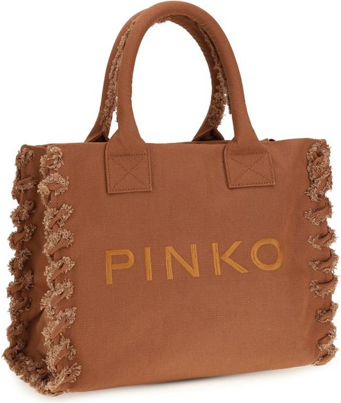 Хлопковая сумка на плечо Pinko