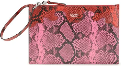 Клатч GANNI Multicolor Recycled Polyester