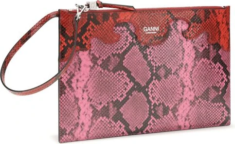 Клатч GANNI Multicolor Recycled Polyester