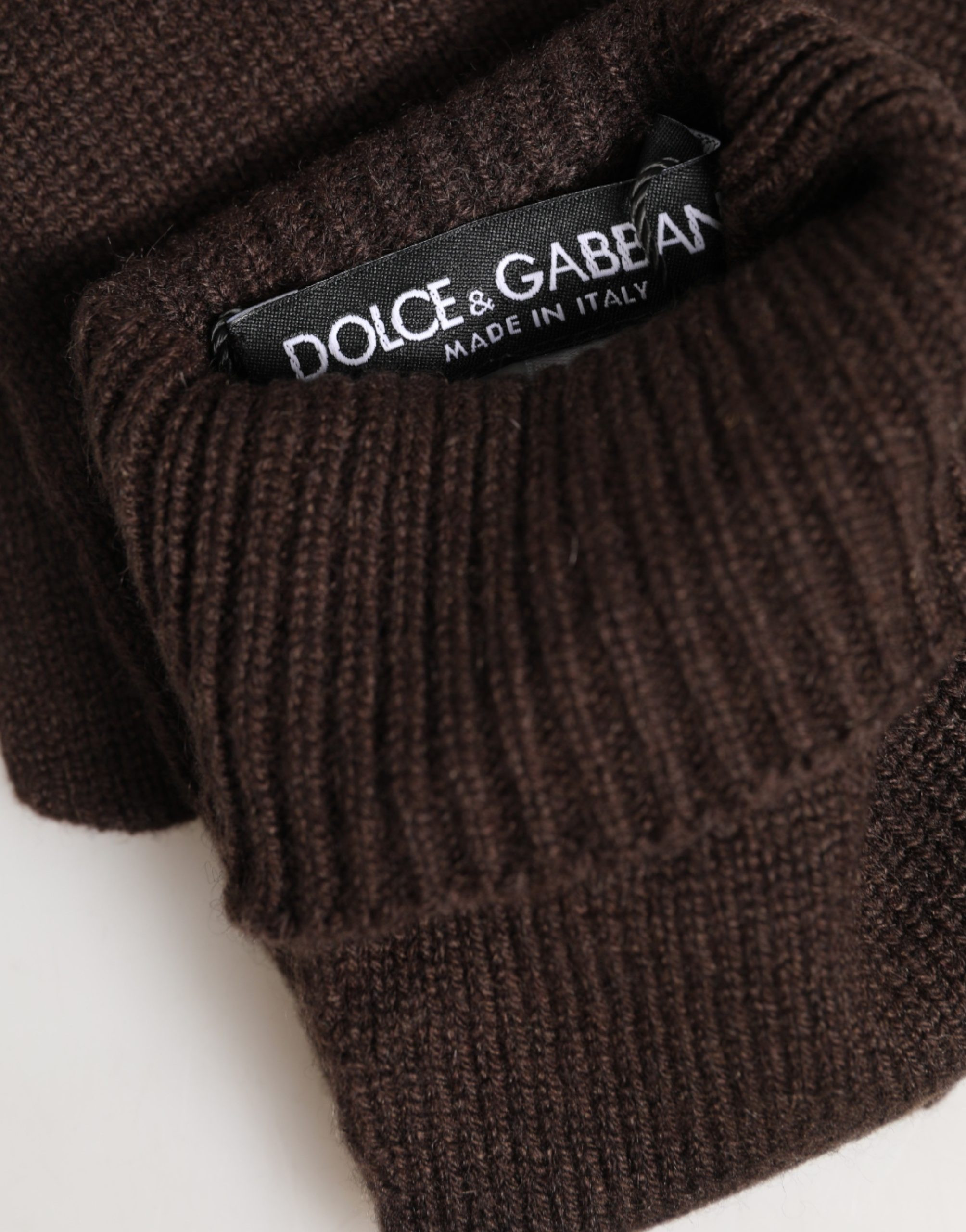 Вязаные перчатки выше локтя Dolce & Gabbana