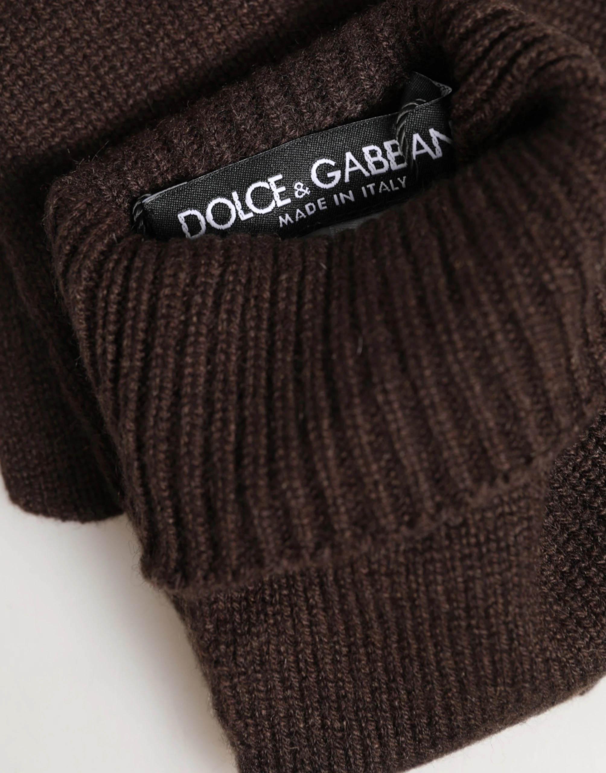 Вязаные перчатки выше локтя Dolce & Gabbana