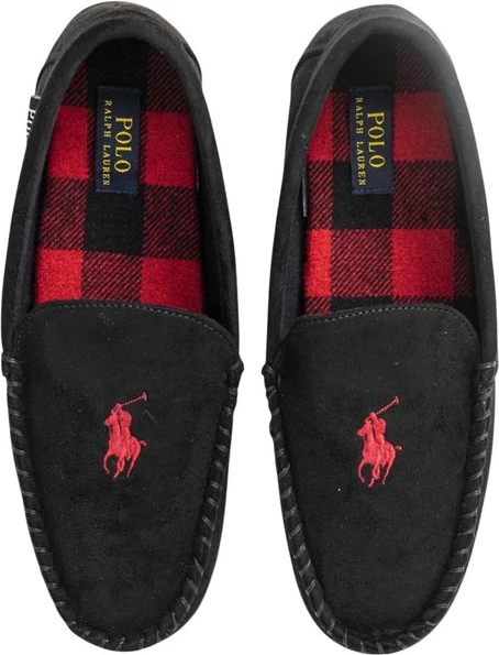 Тапочки Ralph Lauren Черный Искусственный Мех