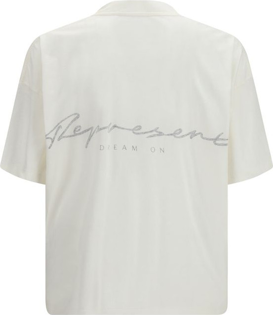 White Cotton T-Shirt by Represent
