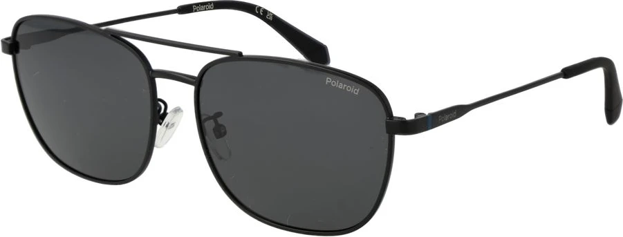 Солнцезащитные очки Polaroid Black Stainless Steel Sunglasses
