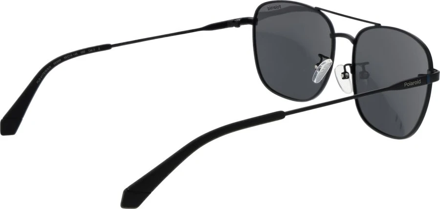 Солнцезащитные очки Polaroid Black Stainless Steel Sunglasses