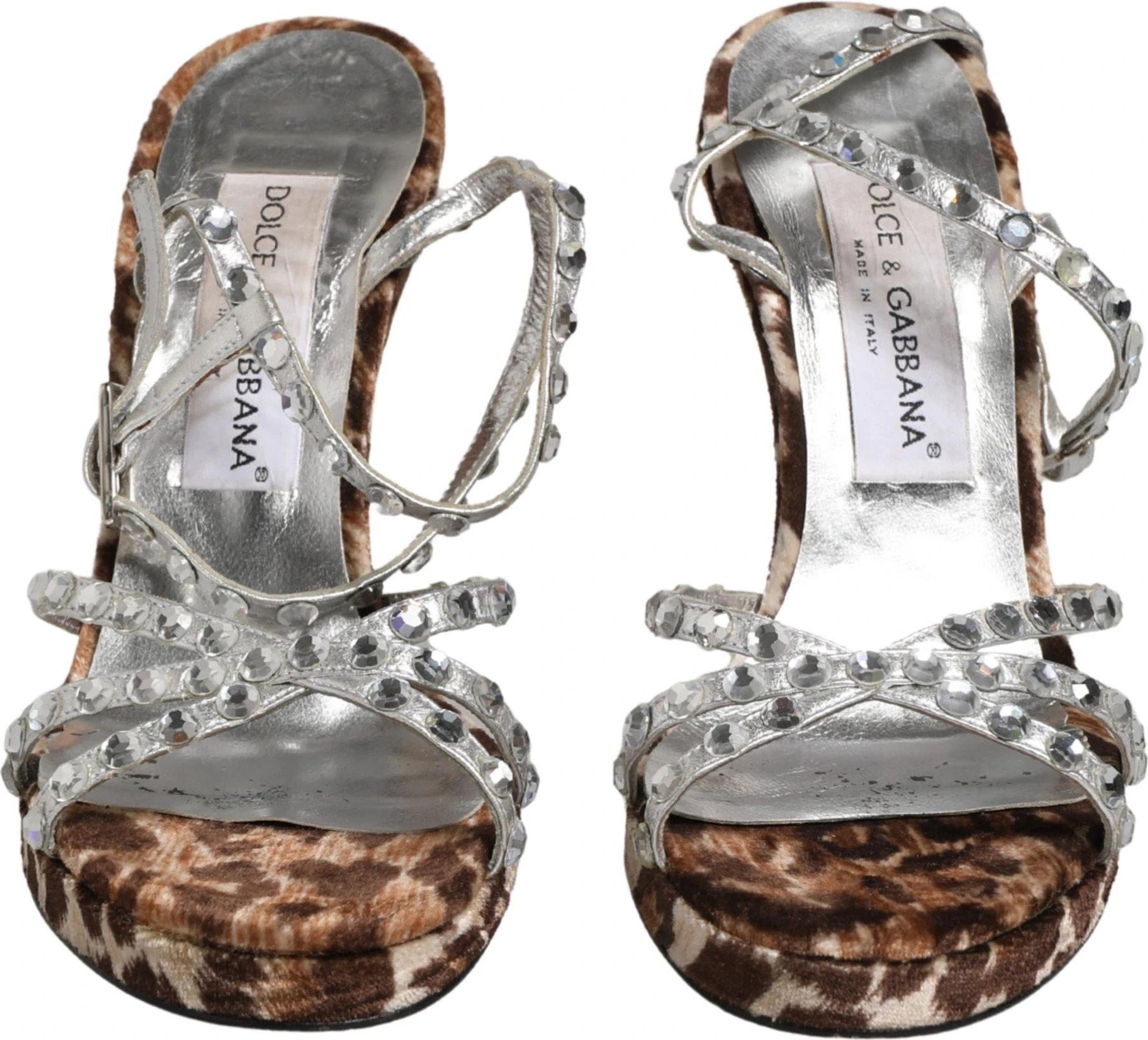 Босоножки на каблуке Dolce & Gabbana