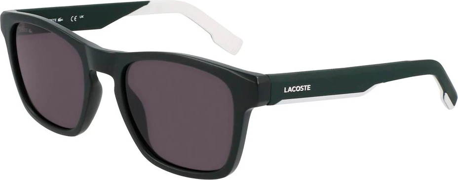 Солнцезащитные очки Lacoste с инжекционной двухцветной оправой