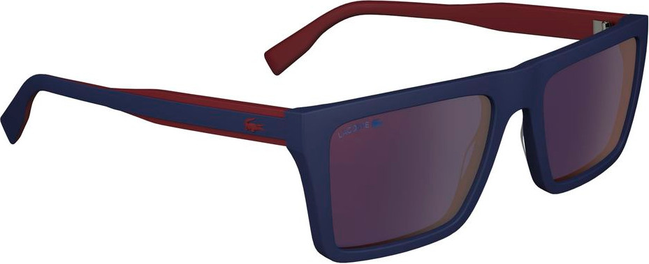 Синие солнцезащитные очки Lacoste