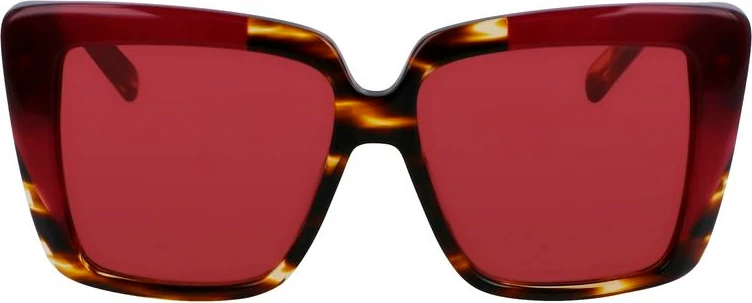Солнцезащитные очки Ferragamo из коричневого ацетата
