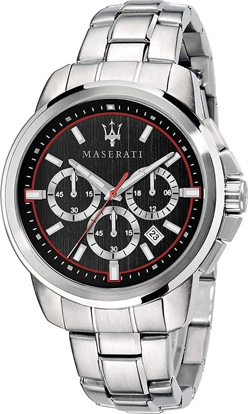 Maserati Silver Stainless Steel Dress Watch