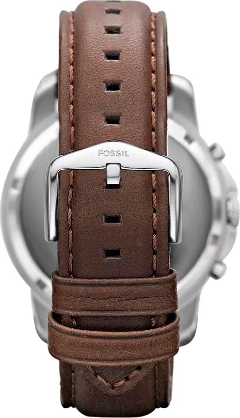Fossil Коричневые кожаные часы для официальных мероприятий