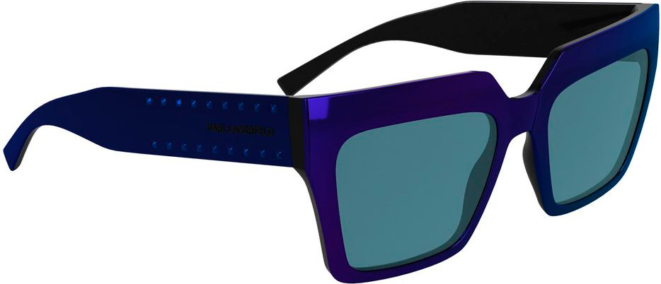 Солнечные очки Karl Lagerfeld Blue Injected Sunglasses