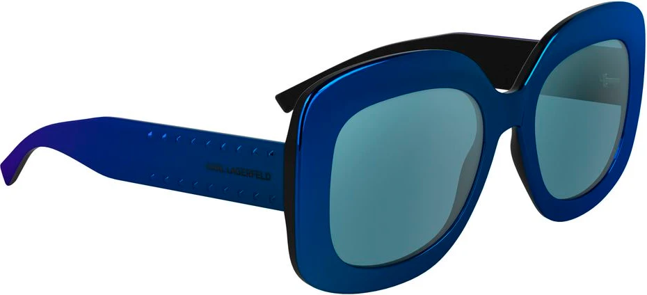 Солнцезащитные очки Karl Lagerfeld Blue Injected Sunglasses