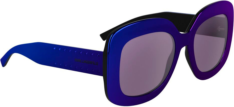 Солнцезащитные очки Karl Lagerfeld Purple Injected Sunglasses