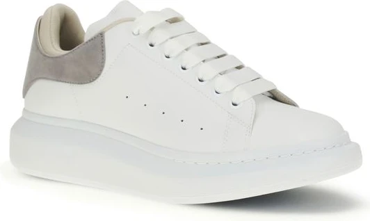 Sneakers Alexander McQueen White Calf Leather Bos Taurus Chunky