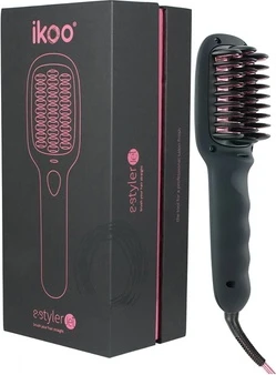 Ikoo E Styler Jet Beluga Black Расчёска с подогревом