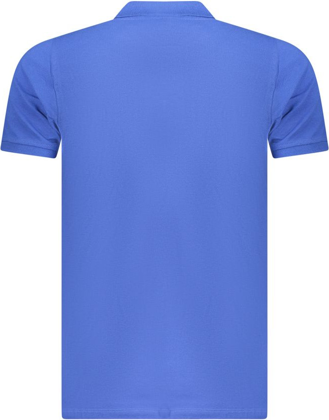 Polo Shirt Geographical Norway Blue Cotton