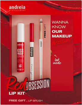 Andreia Red Obsession Lip Kit