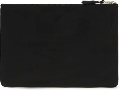 Черный Кошелек из Кожи Теленка Bos Taurus Comme Des Garcons