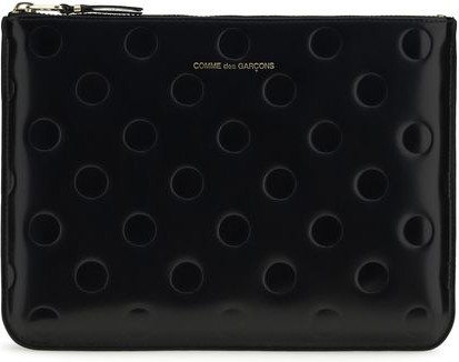 Кошелёк Comme Des Garcons Black Calf Leather Bos Taurus