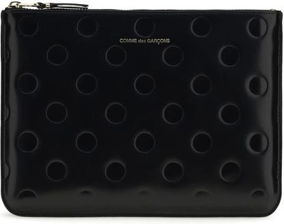 Кошелёк Comme Des Garcons Black Calf Leather Bos Taurus