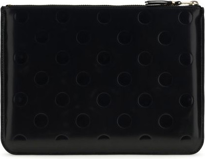 Кошелёк Comme Des Garcons Black Calf Leather Bos Taurus