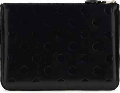 Кошелёк Comme Des Garcons Black Calf Leather Bos Taurus
