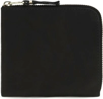 Кошелек Comme Des Garcons Черная Коровья Кожа Bos Taurus