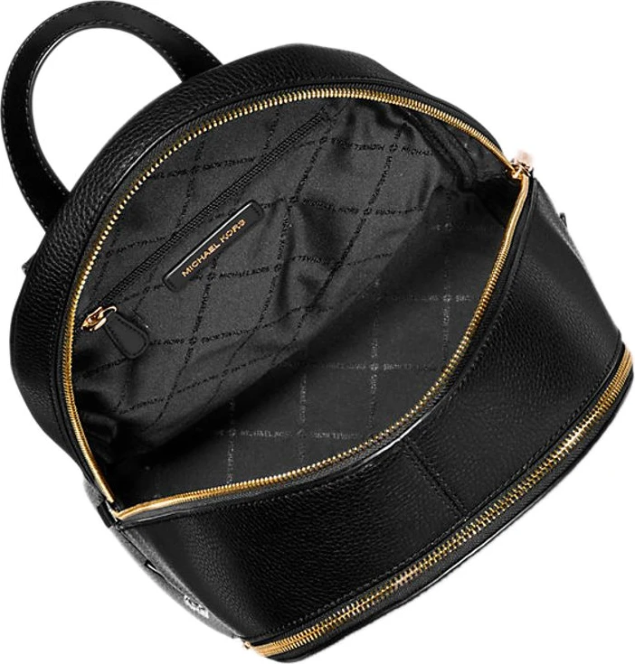Черный рюкзак Michael Kors из канваса