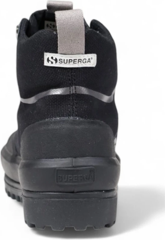 Кроссовки Superga Black Fabric Athletic Sneakers