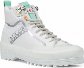 Кроссовки Superga White Fabric Chunky Sneakers