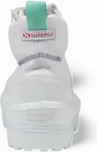 Кроссовки Superga White Fabric Chunky Sneakers