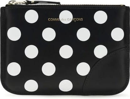 Кошелек Comme Des Garcons Black Calf Leather Bos Taurus