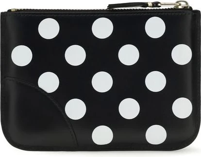 Кошелек Comme Des Garcons Black Calf Leather Bos Taurus
