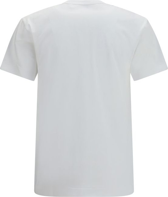 T-Shirt Comme Des Garçons Play White Cotton