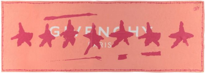 Шарф Givenchy Оранжевый