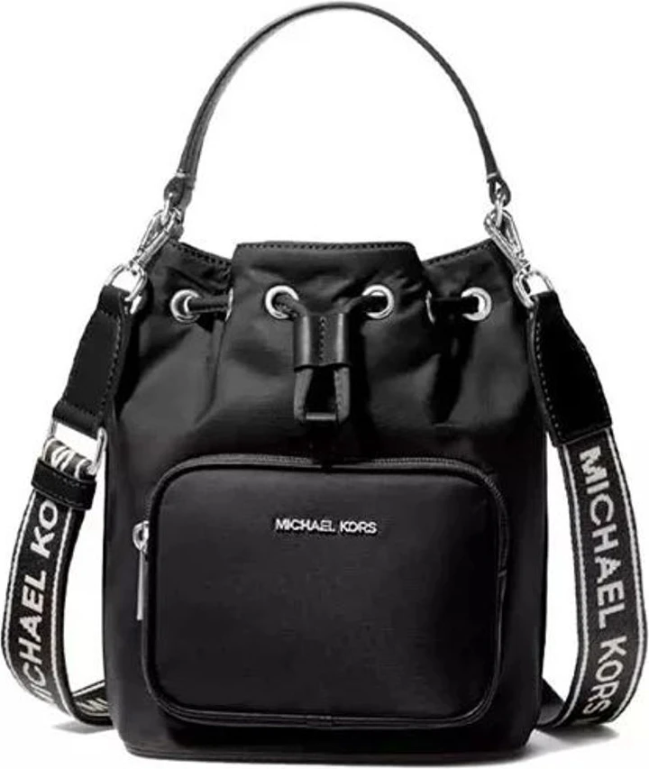 Сумка Michael Kors Black Nylon Backet Bag