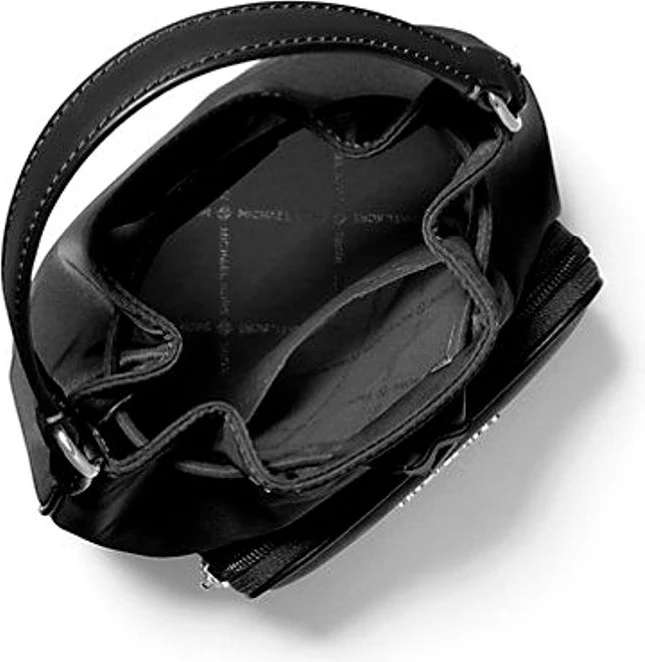 Сумка Michael Kors Black Nylon Backet Bag