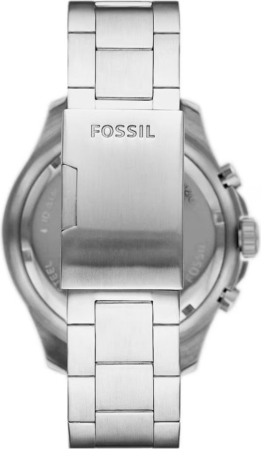Часы Fossil Серые Спортивные Часы из Нержавеющей Стали